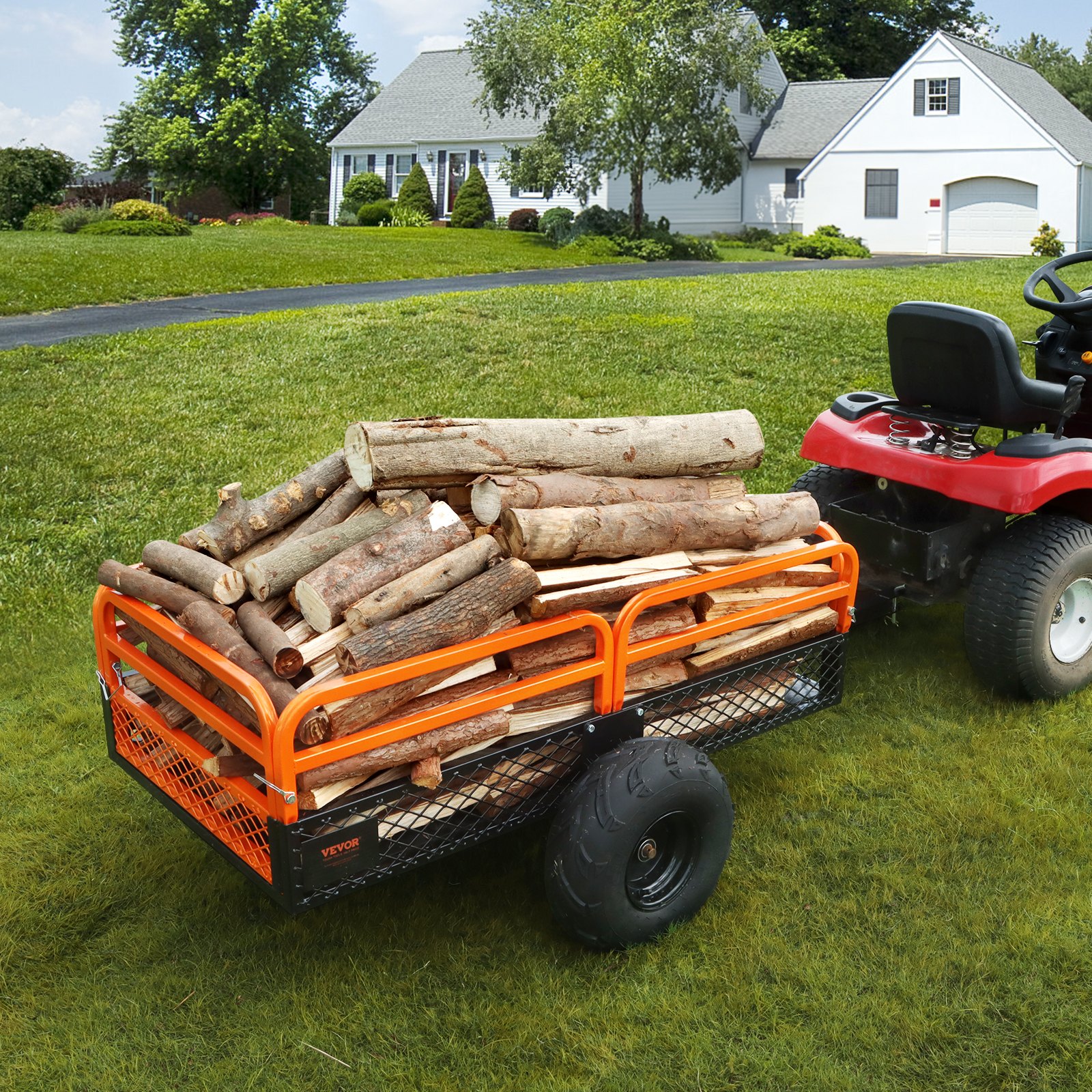 Review: VEVOR Heavy-Duty Steel ATV Dump Trailer