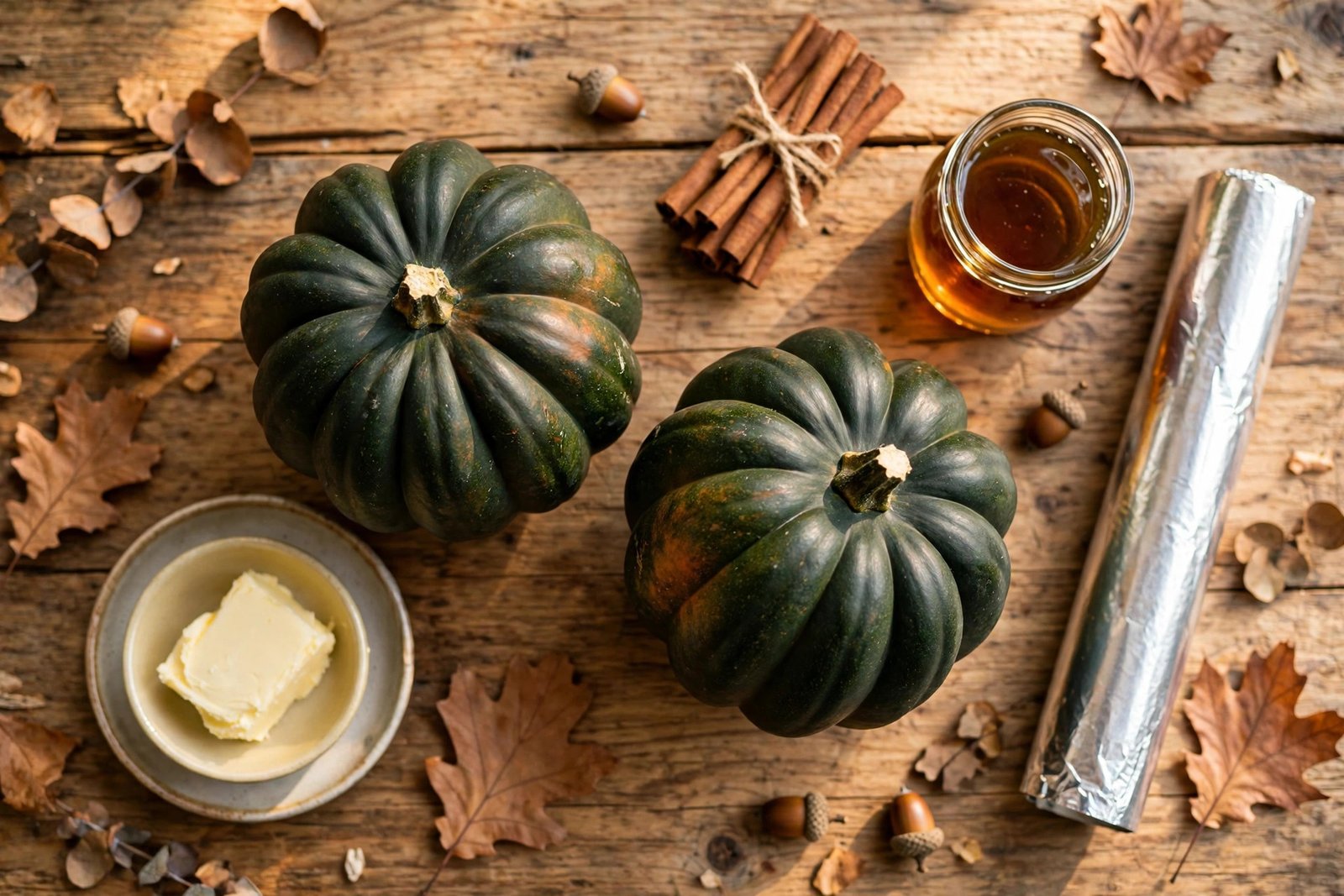 How to Roast Acorn Squash Over a Fire Pit