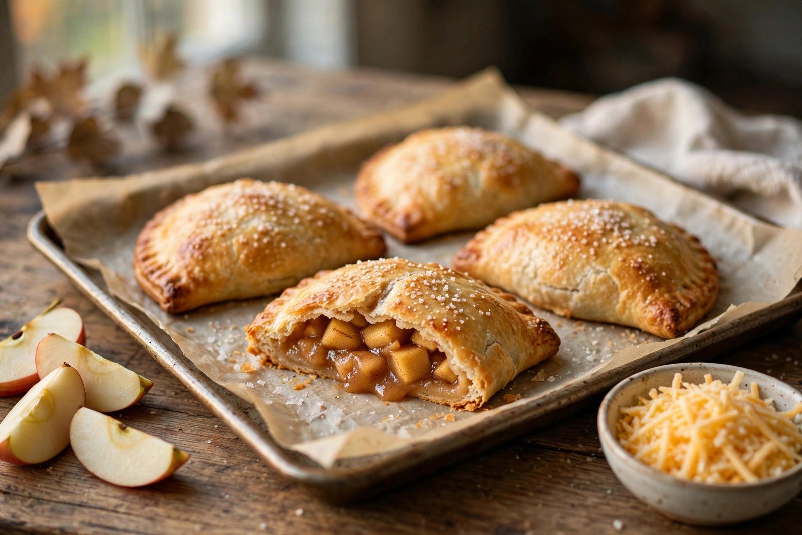 Apple Cheddar Hand Pies