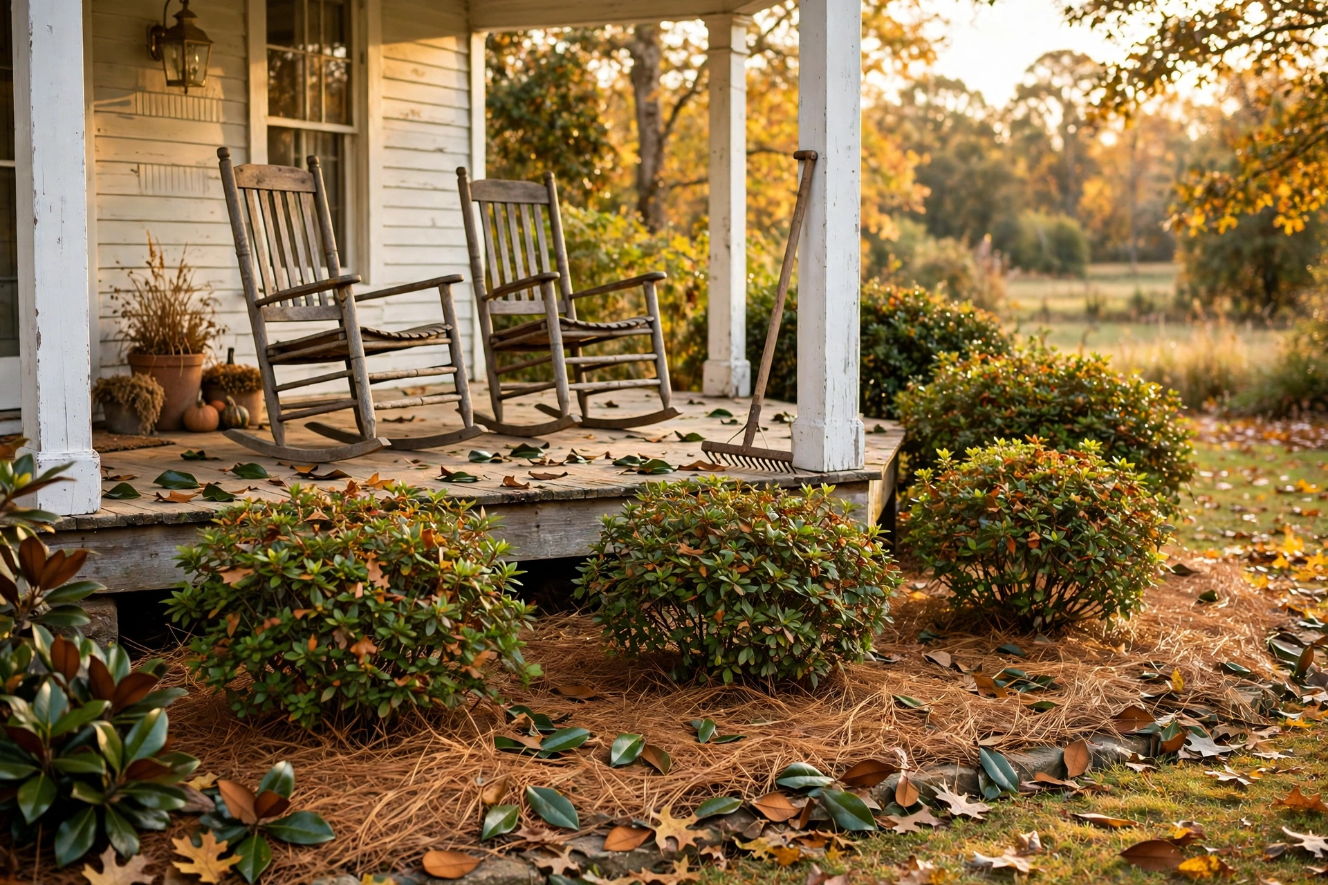 Pine Straw and Porch Talk: The Mulch That Smells Like Home