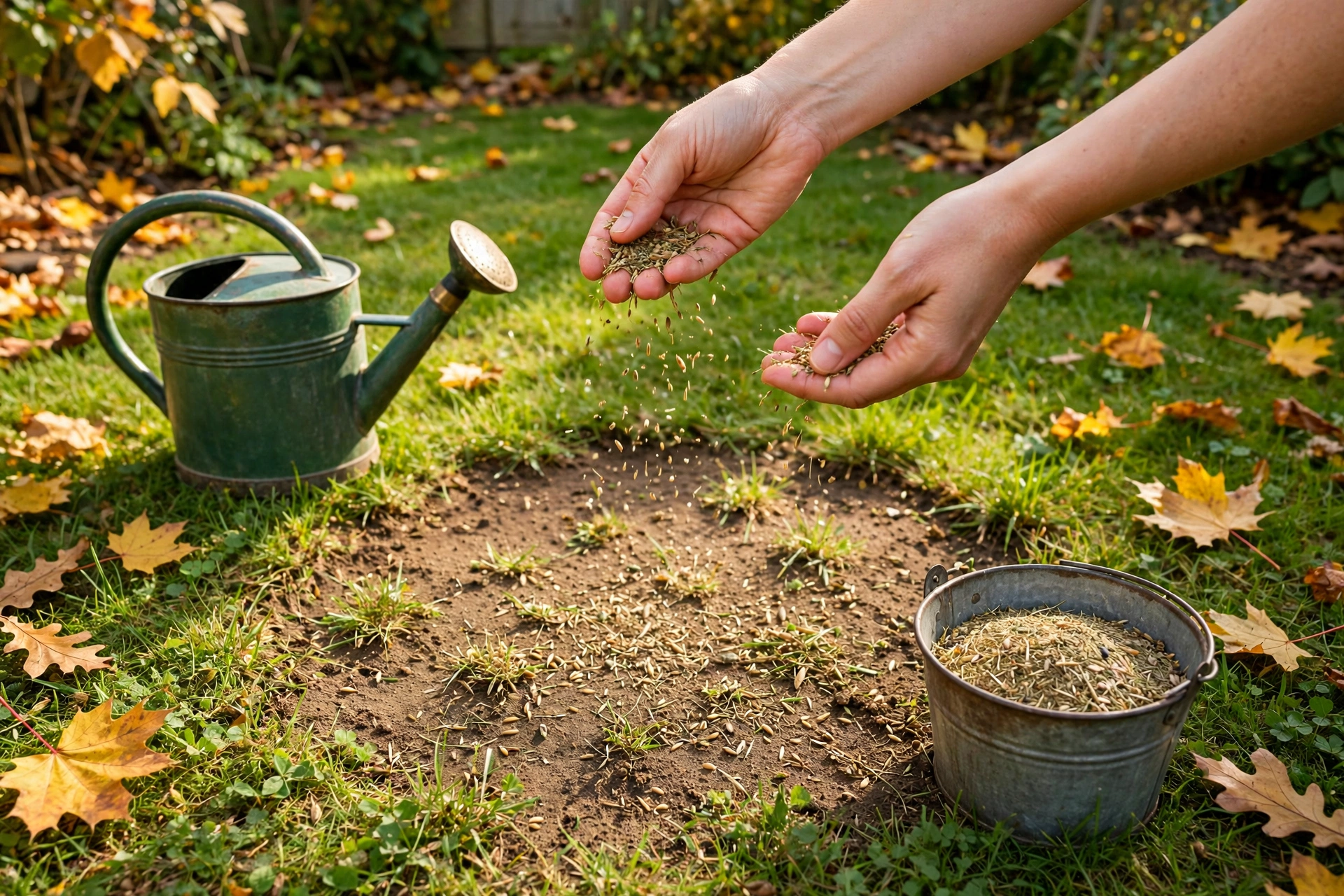 How I Overseeded My Lawn’s Bare Spots in One Fall Weekend (Without Losing My Mind!)