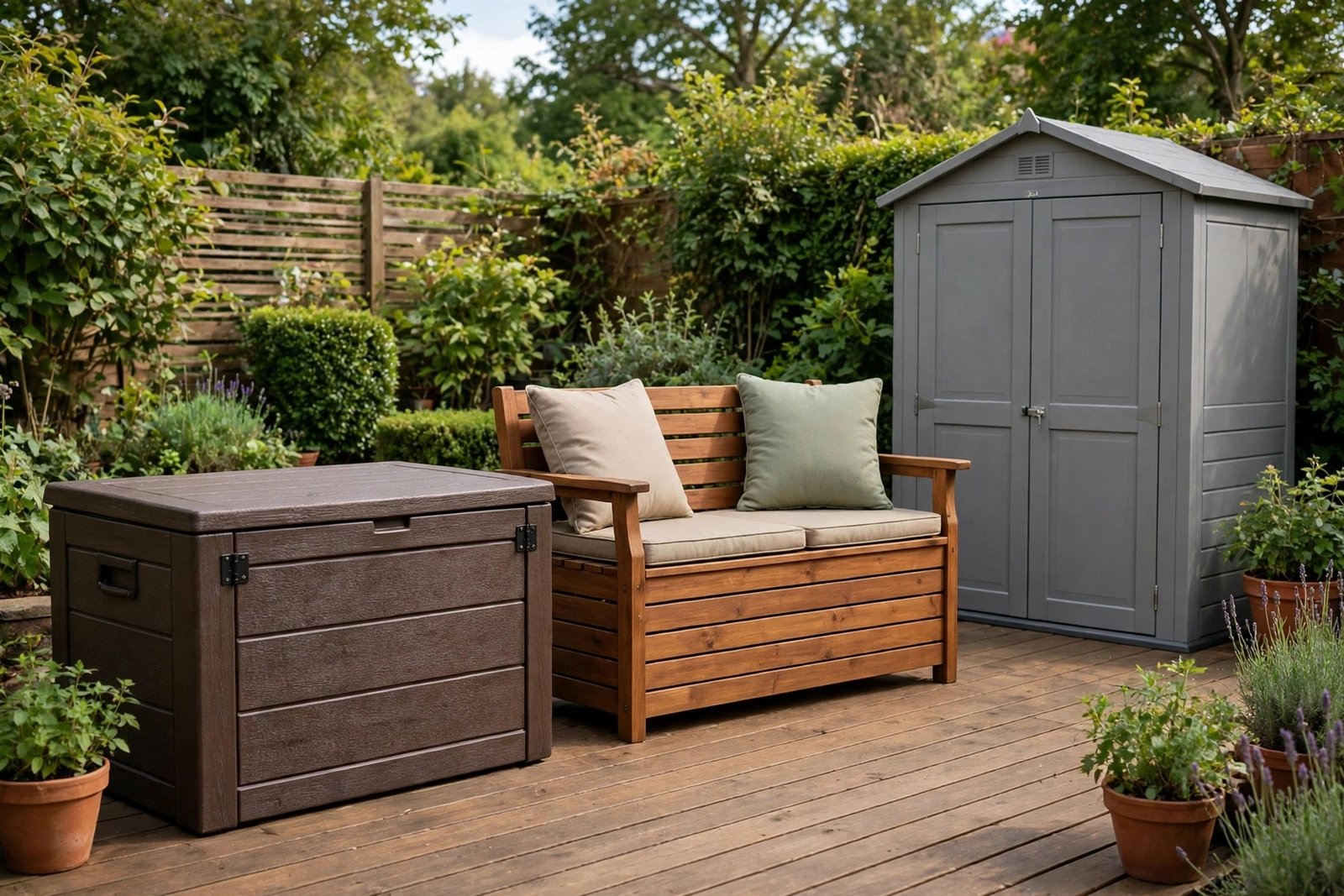 Deck Box vs. Storage Bench vs. Shed: Which Outdoor Storage Fits Your Patio?