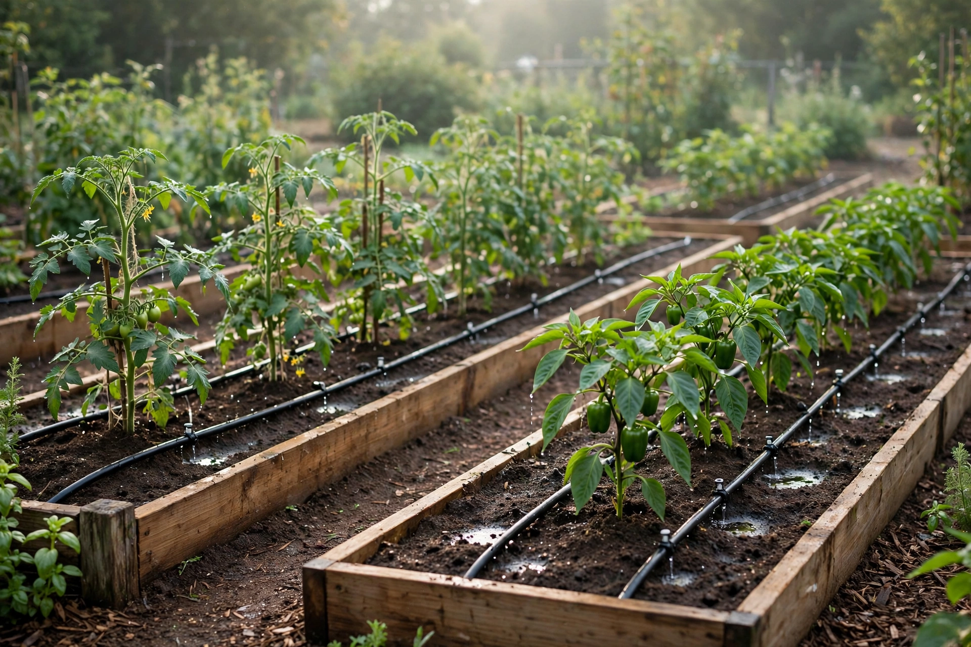 Best Drip Irrigation Systems for Vegetable Gardens