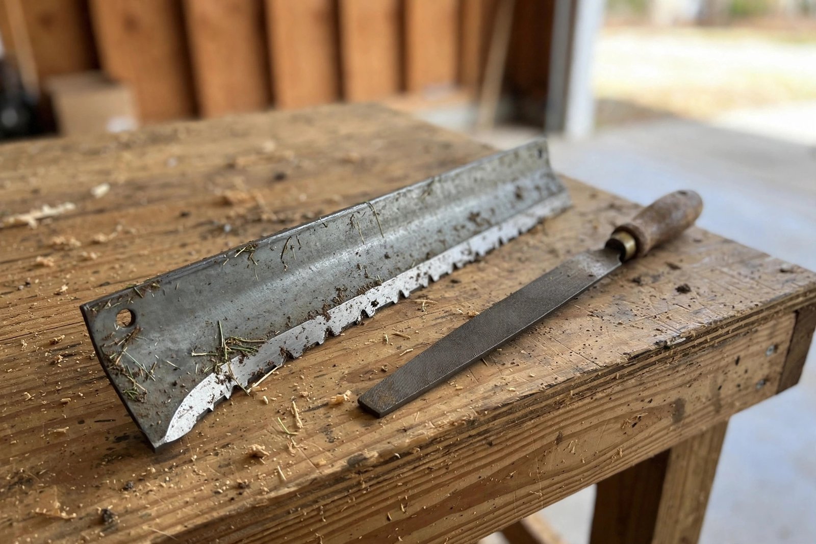 How to Sharpen and Replace a Lawn Edger Blade