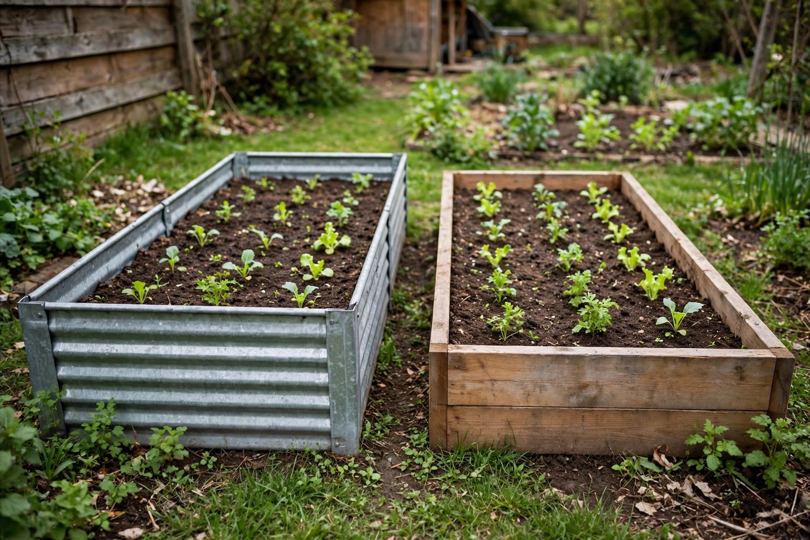 Metal vs Wood Raised Garden Beds: Which Lasts Longer?