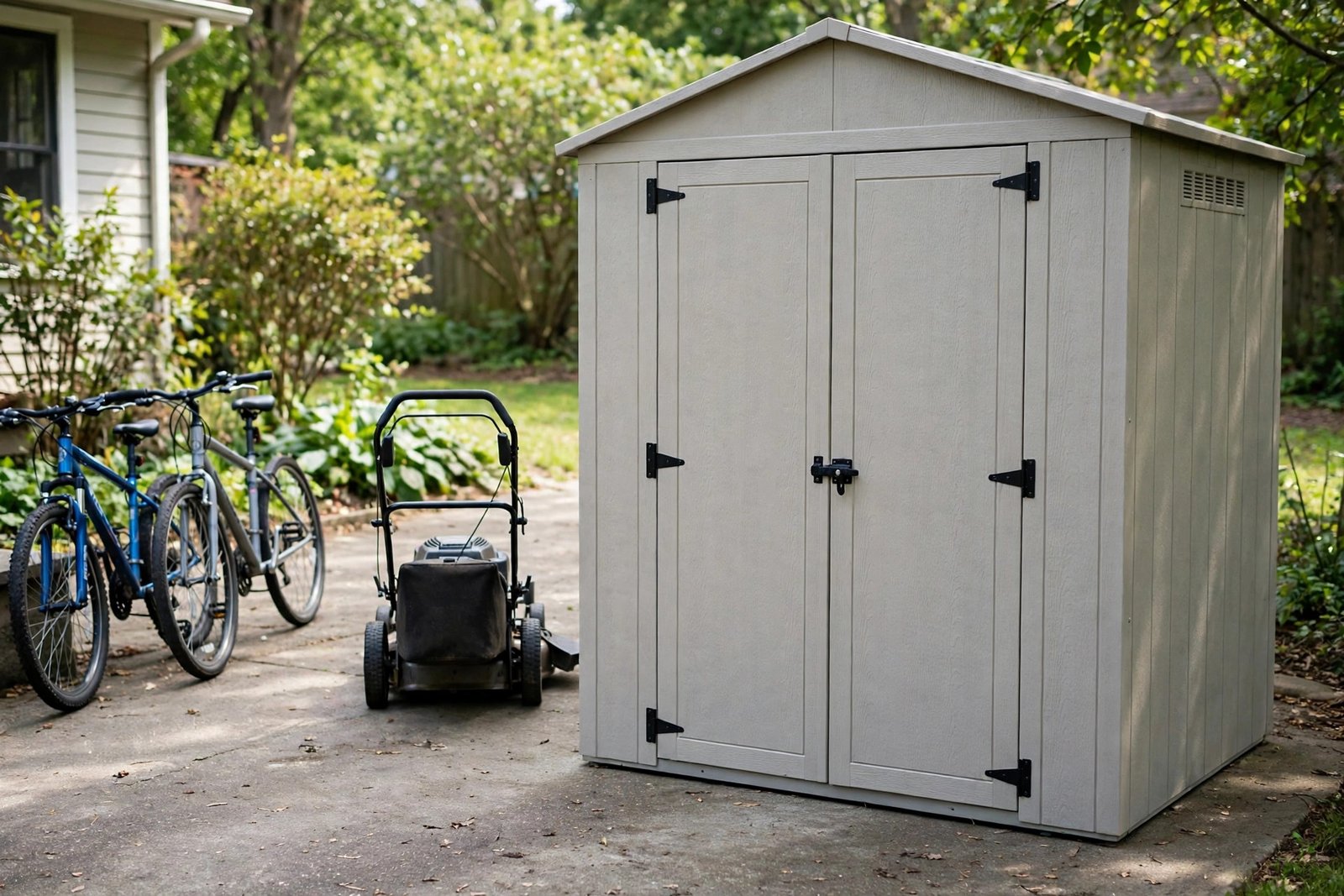 What Size Storage Shed Do You Need? (Footprint, Height, and Door Width)